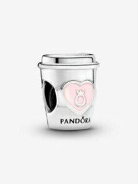 Pandora Take a Break Coffee Cup Charm